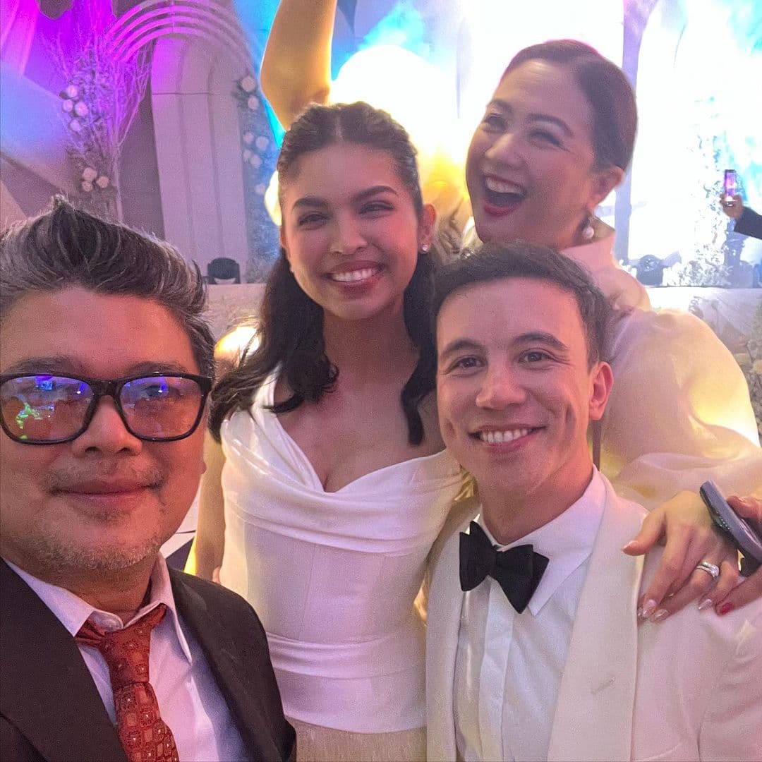 Celebrities at Arjo and Maine’s Wedding Ceremony